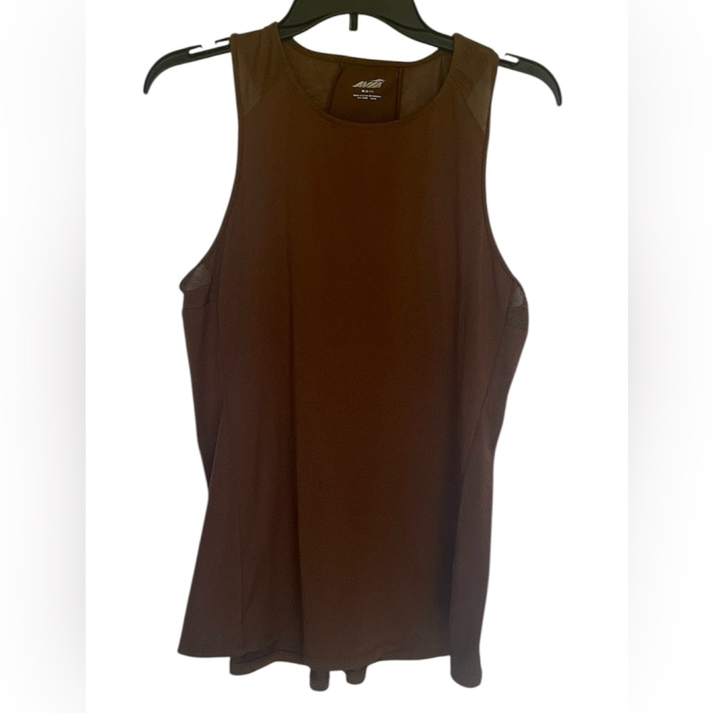 Avia Brown Tank Top Athletic Style
